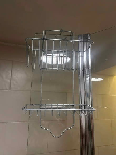 Photo of free Metal Hanging Shower / Bathroom Caddy (Stockwell SW9) #2
