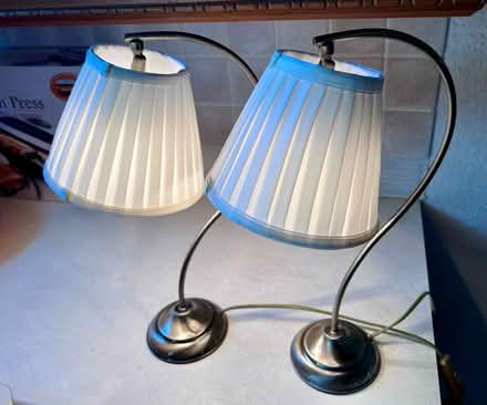 Photo of free Pair of table / bedside lamps (Eastbourne BN21) #1