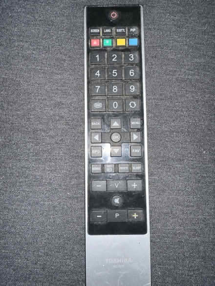 Photo of free Toshiba TV remote control (Brentford TW8) #1