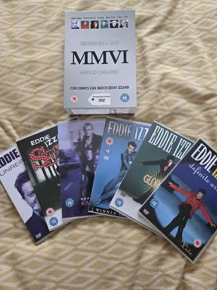 Photo of free Eddie Izzard DVD boxset (Moreton CH46) #1