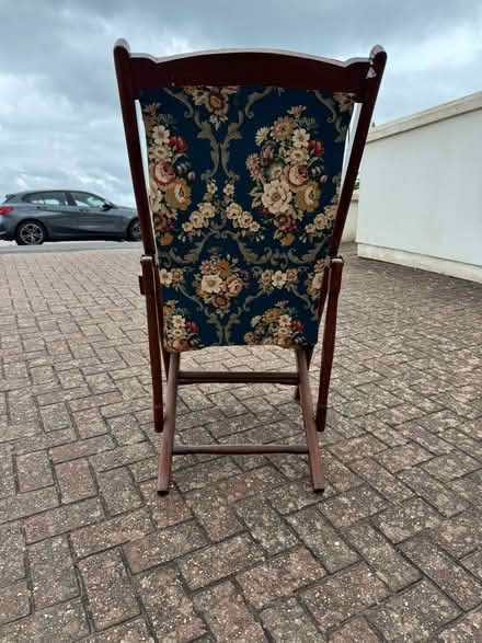 Photo of free Antique Campaign Chair (Budleigh Salterton EX9) #2