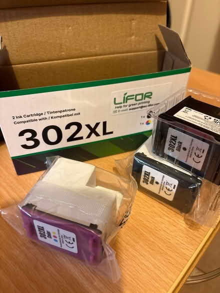 Photo of free Ink Cartridges 302 for HP Printer (Woking GU22) #1