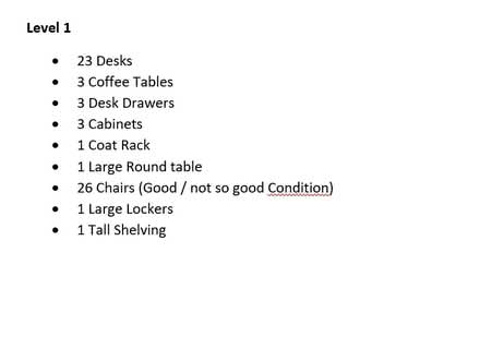 Photo of free Office Furniture (Various items) (Wolverhampton WV1) #3