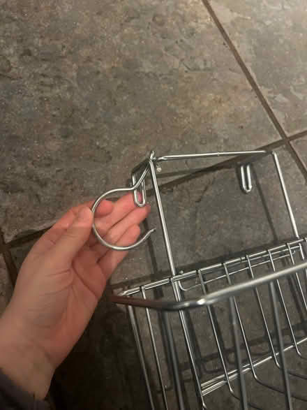 Photo of free Metal Hanging Shower / Bathroom Caddy (Stockwell SW9) #3