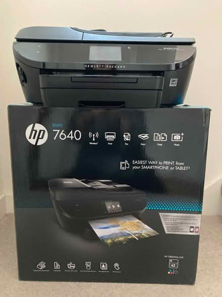 Photo of free HP Envy 7640 All In One Printer with Box and Instructions (Bexhill TN39) #1