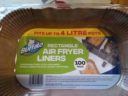 Photo of free Air Fryer Liners ( unused and unopened) (St Andrew's Wharf DE1) #1