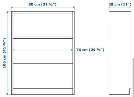 Photo of free IKEA Billy Bookshelf (N7) #1