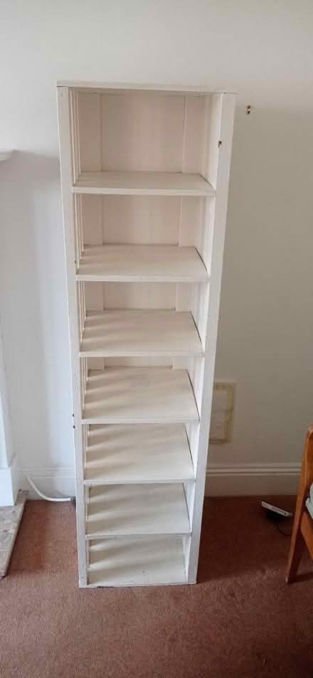 Photo of free White tall bookcase (Petersfield) #1