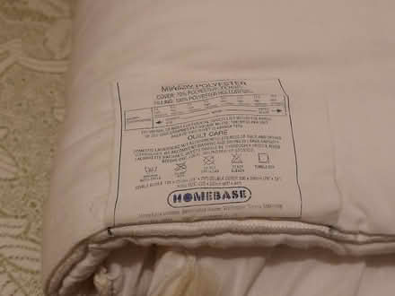 Photo of free double duvet (BH13) #2