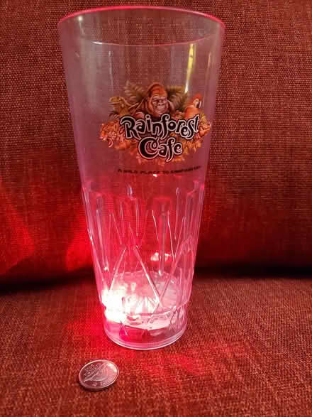 Photo of free Rainforest Cafe light up cup (Near Experimental Farm) #2