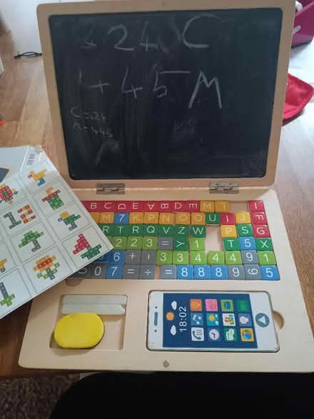 Photo of free Wooden laptop toy (Hayling Island PO11) #1