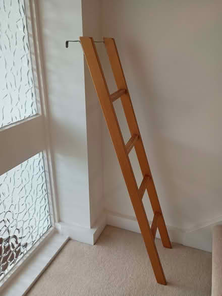 Photo of free Bunk bed ladder in pine. (St. Mary Hill CF35) #2