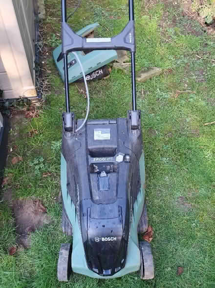 Photo of free Bosch lawnmower spares or repairs (Hungerford RG17) #1