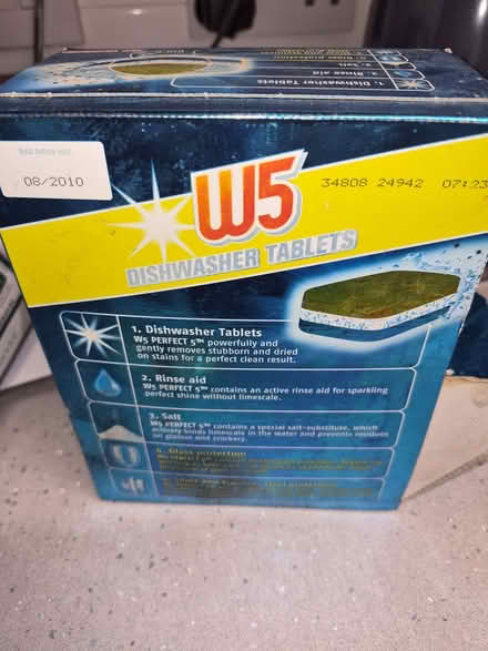 Photo of free W5 Dishwasher tablets (Clitheroe BB7) #2