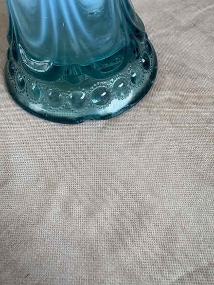 Photo of free Aqua glass vase (Drexel Hill) #2