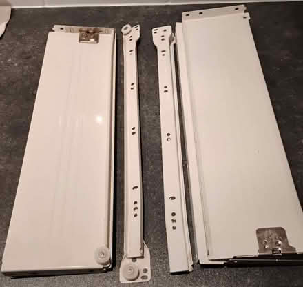 Photo of free DIY metal drawer sides and sliders (Baguley M33) #2