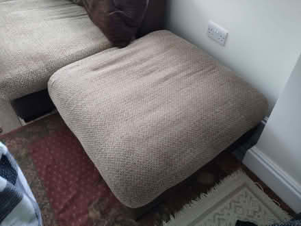 Photo of free Settee/sofa with pouffe (Kidlington OX5) #2