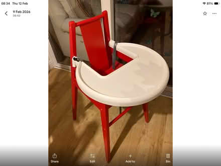 Photo of free High chair (Garsington OX44) #1