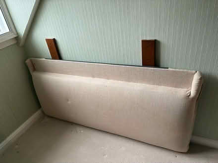 Photo of free Doublebed frame & fabric headboard (York YO10) #2