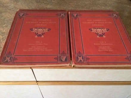 Photo of free 4 volumes of Gilbert &Sullivan operetta numbers. (Sidley TN40) #1