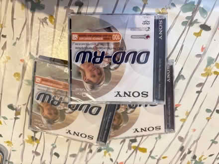 Photo of free 30 min / 1.4GB Sony DVD-RWs for video cameras x3 (Far Bletchley MK3) #1