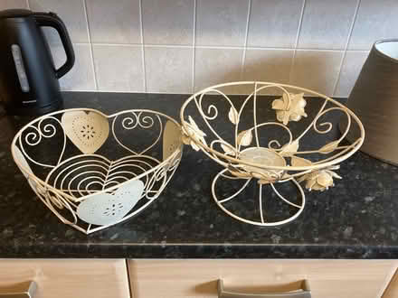 Photo of free Metal fruit bowls (Basingstoke) #1