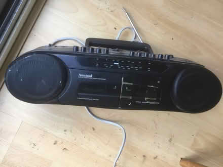 Photo of free Vintage Radio cassette need repair (B62 near Blackheath) #1