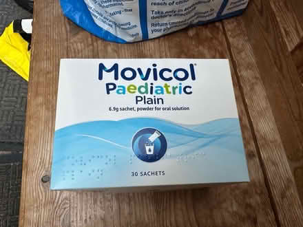 Photo of free Movicol paediatric sachets (Collier Row RM7) #1