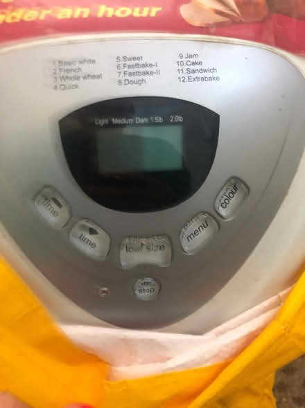 Photo of free Fastbake Breadmaker (West Pontnewydd, Cwmbran) #3