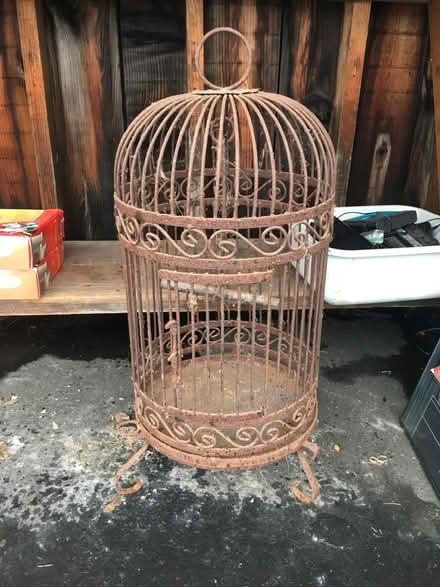 Photo of free Metal outdoor birdcage- Larkspur (Central Larkspur) #1