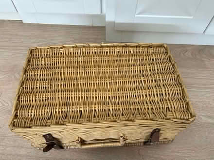 Photo of free Wicker hamper basket (Camberley GU15 2DU) #4