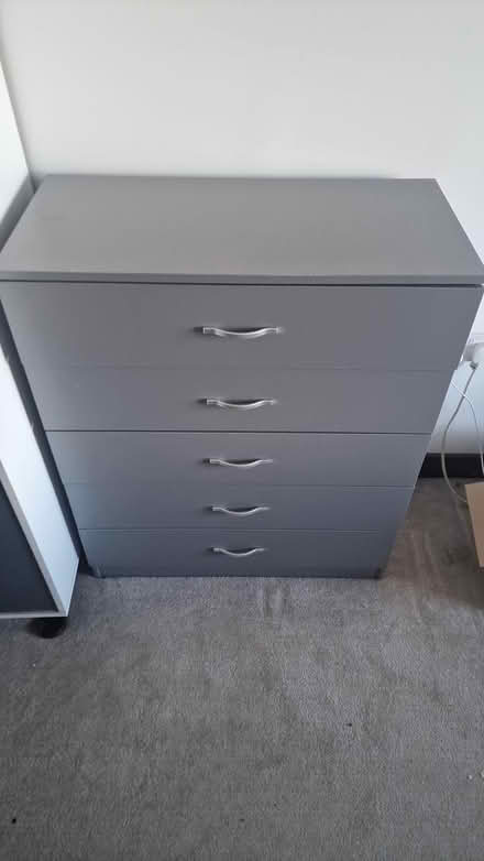 Photo of free Grey chest of drawers (Southend SS2) #1