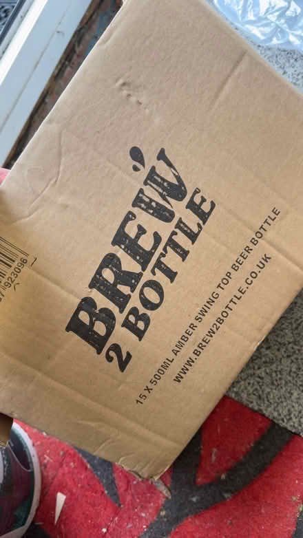 Photo of free Approx 42, 500ml flip top bottles (Addlestone/row Town (KT15)) #1