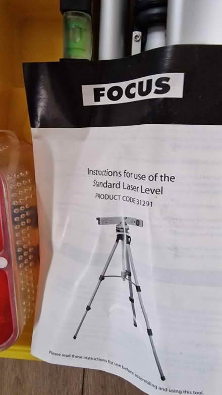 Photo of free Standard laser level (Kirk Hallam DE7) #2