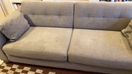 Photo of free Grey sofa midcentury style (Kenilworth) #3