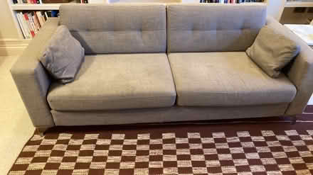 Photo of free Grey sofa midcentury style (Kenilworth) #1