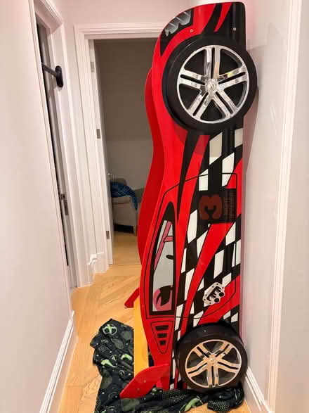Photo of free Racecar bed - full size single bed - without mattress (West Kensington W14) #3