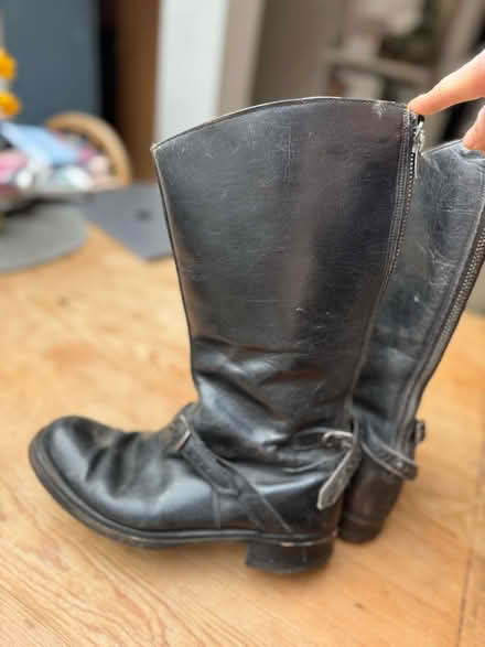 Photo of free Vintage motorcycle boots (Hamm Court TW17) #4