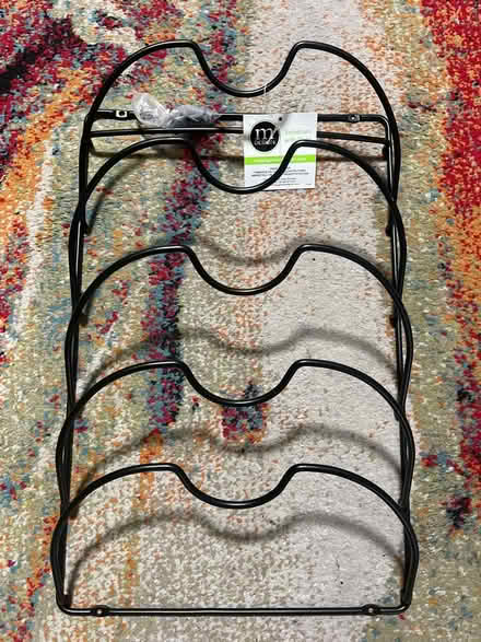 Photo of free New Hanging Pot Lid holder (Adam’s Point, Oakland) #1