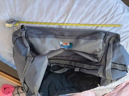 Photo of free Large grey canvas holdall (Far Bletchley MK3) #2