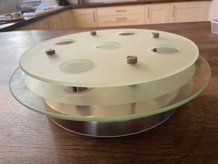 Photo of free Glass flush light fitting (Horsforth LS18) #1