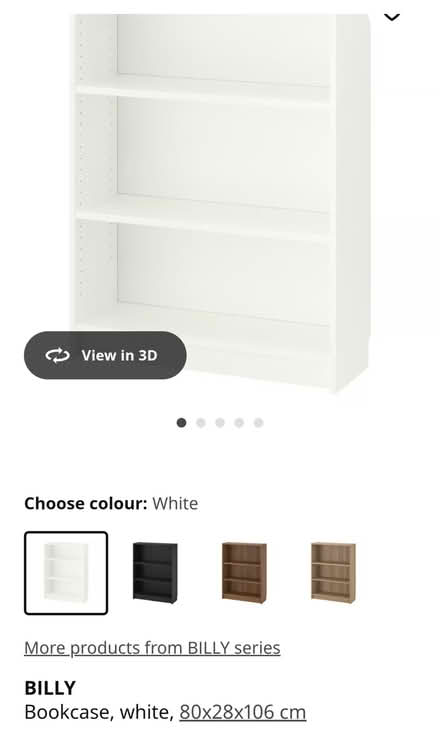 Photo of free IKEA Billy Bookshelf (N7) #2