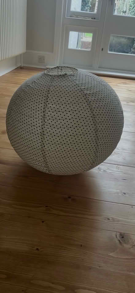 Photo of free Globe lantern ceiling shade (London, Alexandra Palace N22) #2