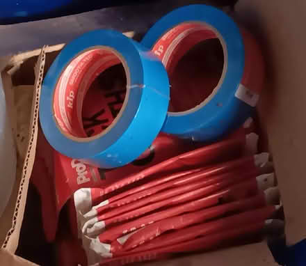 Photo of free tack cloths+masking tape (Allington NG32) #2