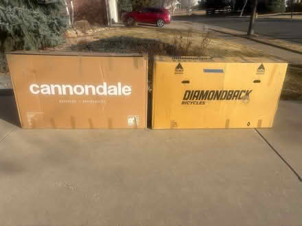 Photo of free Bicycle Moving Boxes (Arvada, c) #1