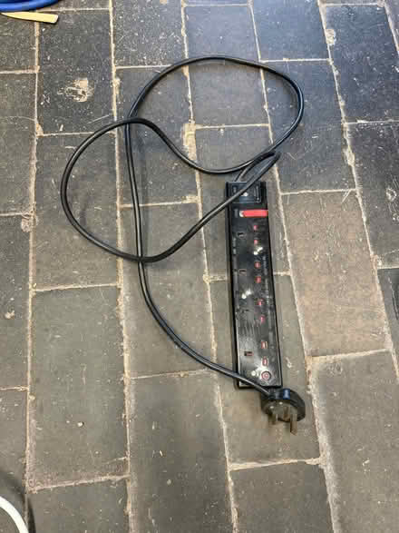 Photo of free 4 socket extension 2m cable (Haldens AL6) #1