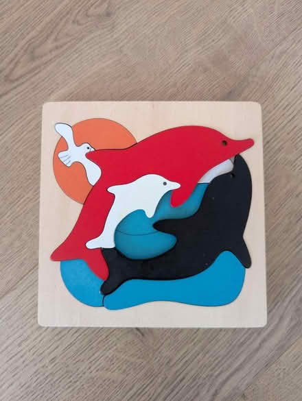 Photo of free 3 layer sea themed puzzle (SW9) #3