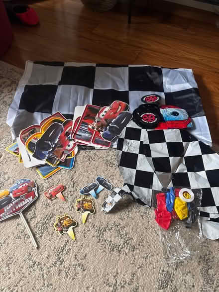 Photo of free Lightning McQueen birthday lot (S80 3) #1