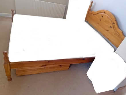 Photo of free Double bed frame, Dismantled (Ashwood Park CW9) #1