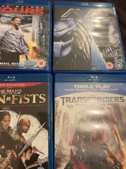 Photo of free Blue rays dvds (Wandsworth SW18) #1